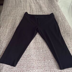 MICHAEL Michael Kors Women's Black Straight Leg Pants 18W